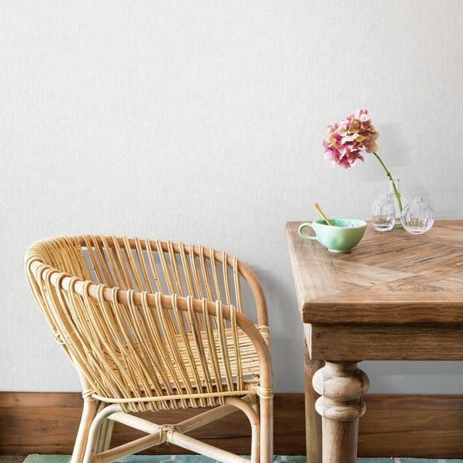 Обои Ronald Redding Tea Garden Threaded Silk AF6541 фото в интерьере